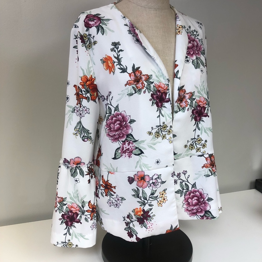 Floral Blazer
